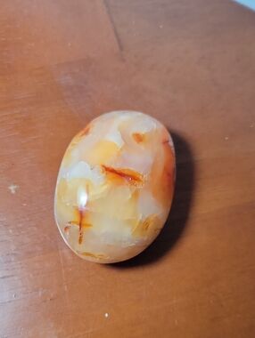 Carnelian Crystal Palm Stons